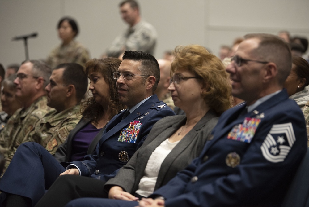 Secretary Esper Holds Town Hall at Air Force Institute of Technology