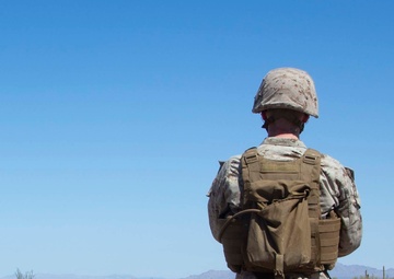 U.S. Marines Conduct Ground Threat Reaction Exercise