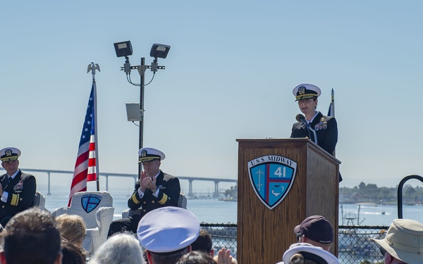 Vice Chief of Information Paula Dunn Promotion to Rear Adm.