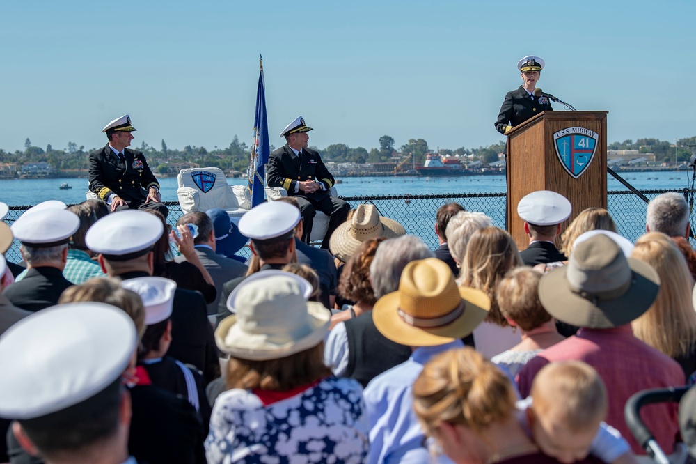 Vice Chief of Information Paula Dunn Ceremony