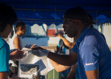 Marine Corps Air Station Futenma hosts the 2019 triathlon