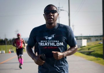 Marine Corps Air Station Futenma hosts the 2019 triathlon