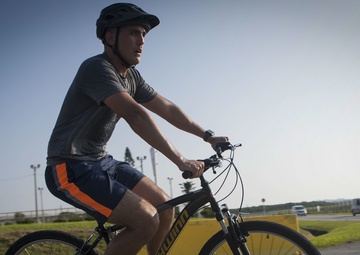 Marine Corps Air Station Futenma hosts the 2019 triathlon