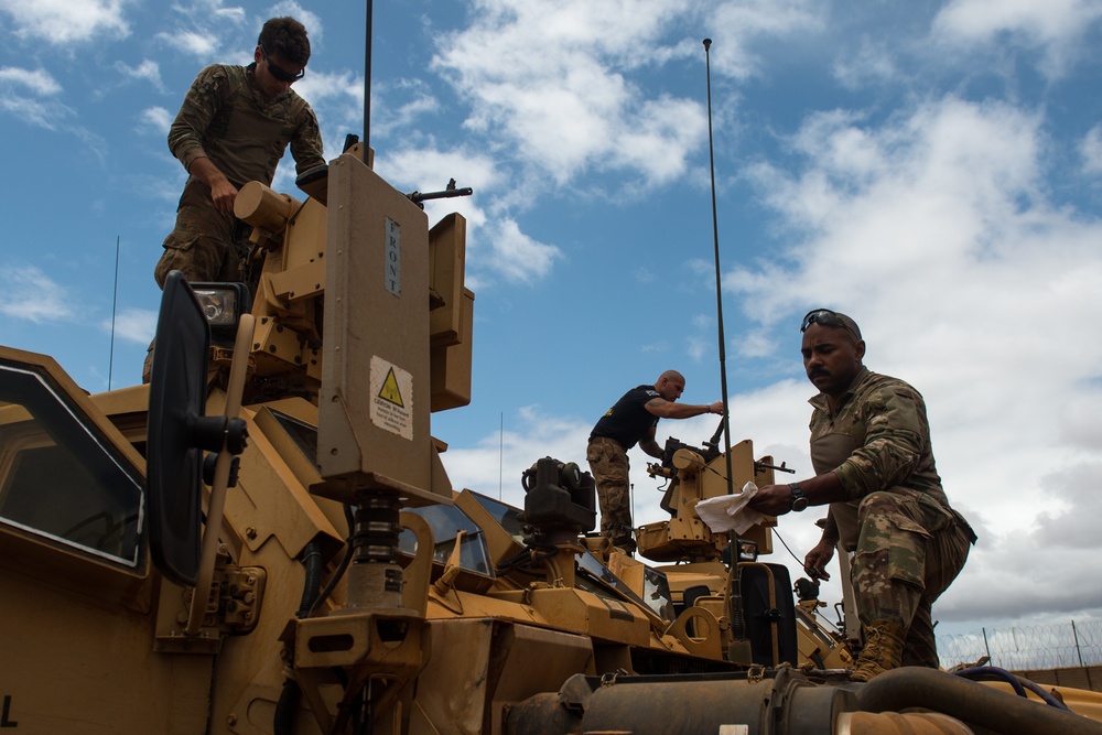 102nd Cavalry Regiment patrols East Africa