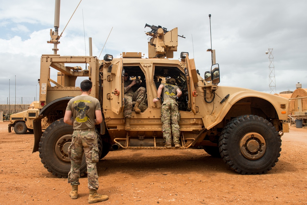 102nd Cavalry Regiment patrols East Africa