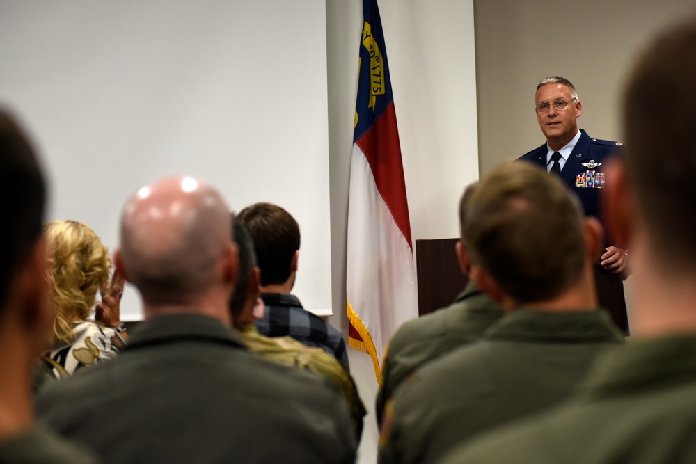 156th Airlift Squadron Change of Command