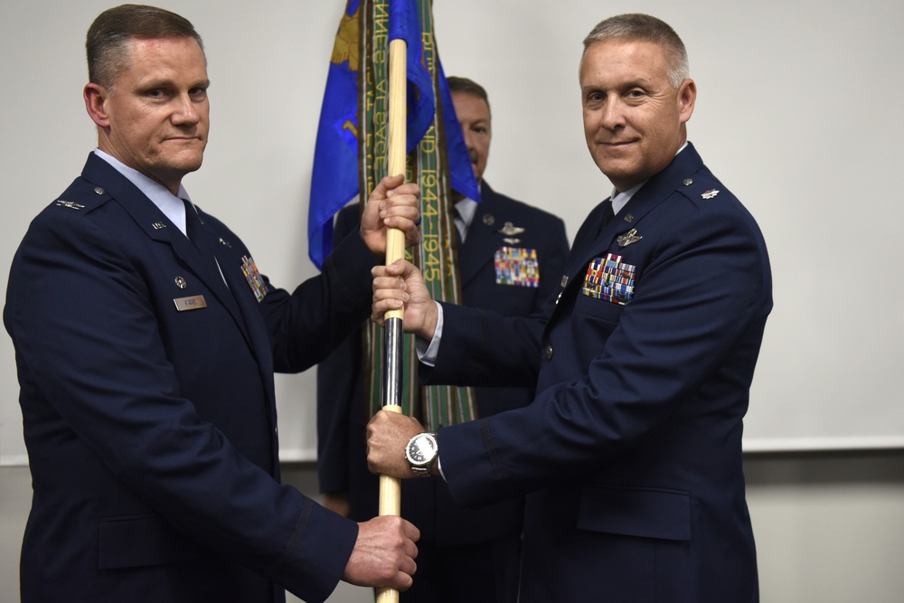 156th Airlift Squadron Change of Command