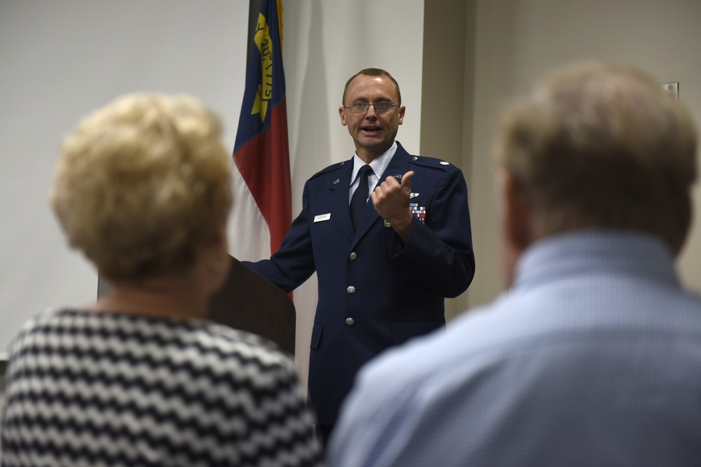 156th Airlift Squadron Change of Command