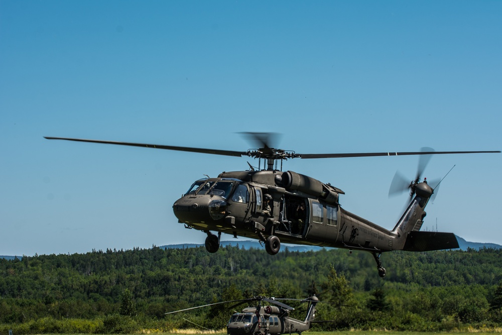 Maine engineers, aviation unit participate in Canadian exercise