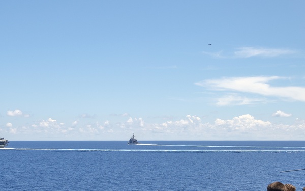 Sail in formation