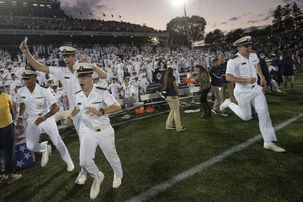 Navy Wins Navy-Air Force Football Game