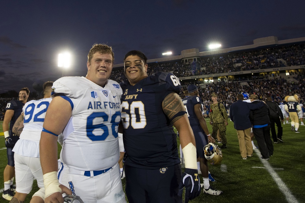 DVIDS Images Navy, Air Force Football Teams Meet for Matchup in