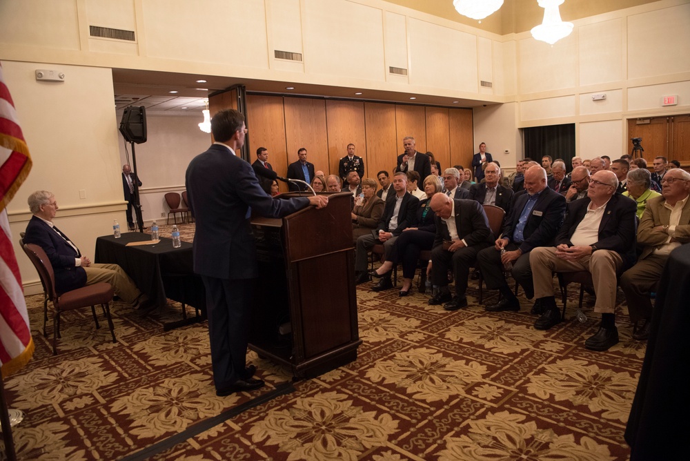 Secretary Esper Visits Louisville