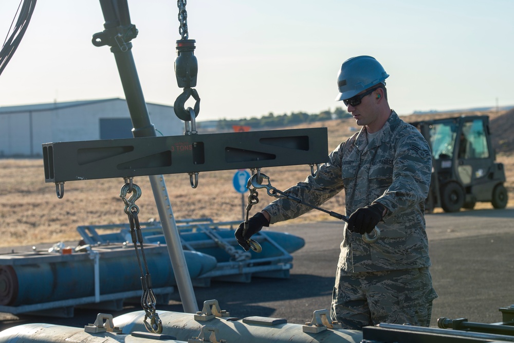 Ammo troops participate in first ever 124th Fighter Wing Ammo Rodeo