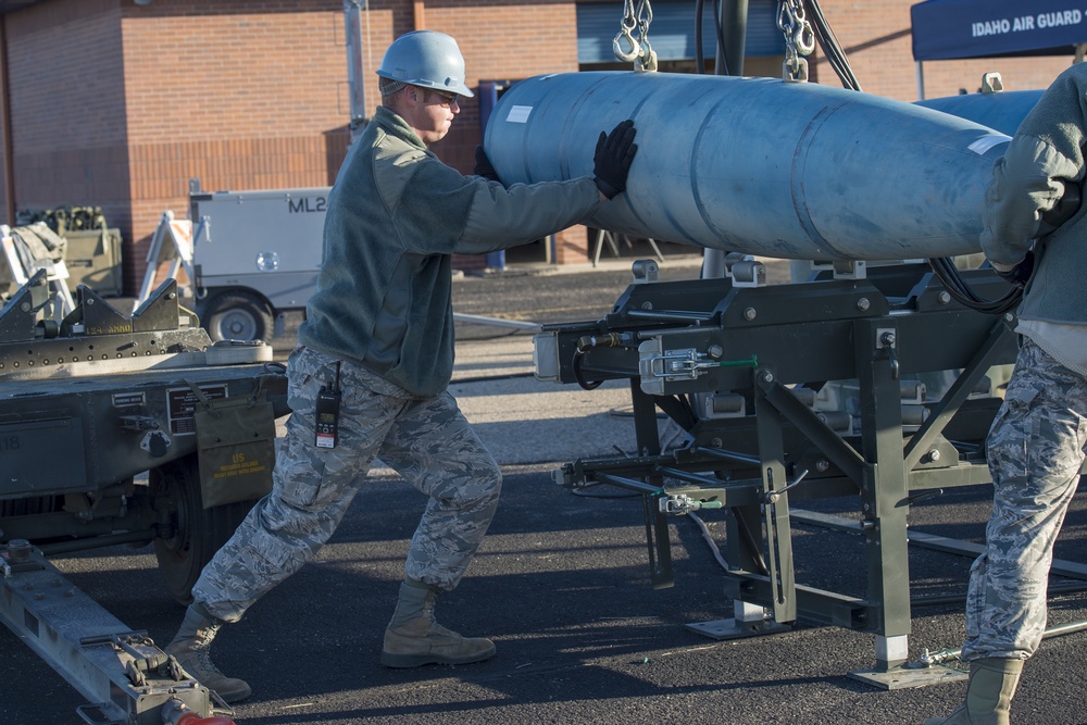 Ammo troops participate in first ever 124th Fighter Wing Ammo Rodeo