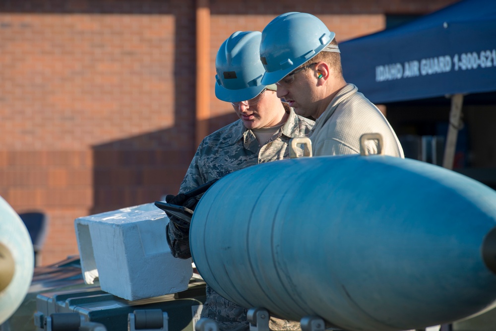 Ammo troops participate in first ever 124th Fighter Wing Ammo Rodeo