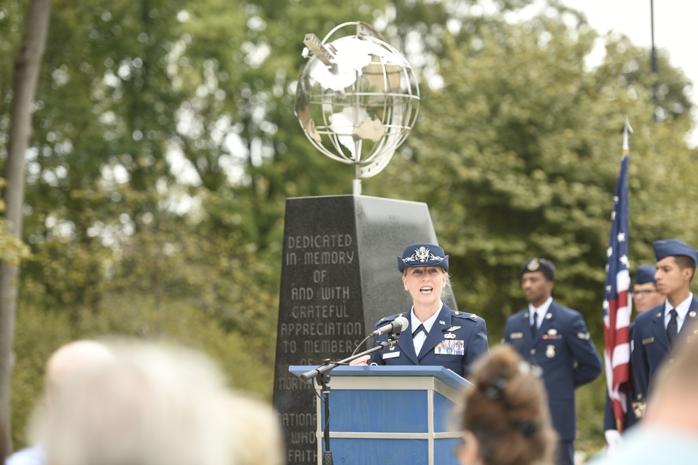 North Carolina Air National Guard Memorial Wall Dedication Ceremony 2019