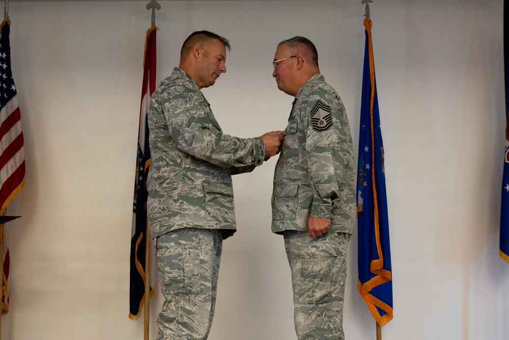 Chief Master Sgt. William Thomas retires after 30 years