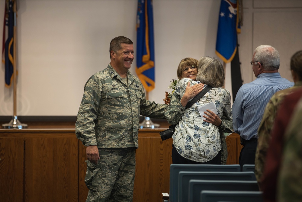 Senior Master Sgt. Acklin retires with 30 years of service