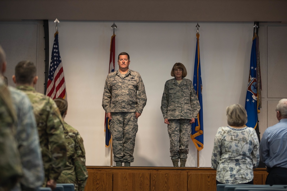 Senior Master Sgt. Acklin retires with 30 years of service