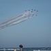 Thunderbirds, Red Arrows perform Surf City Fly-By