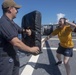 USS Antietam (CG 54) Sailor engages in security force exercise