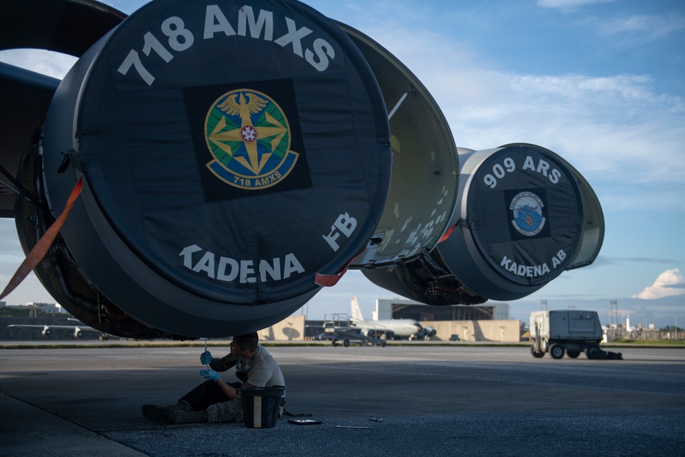 718th AMXS keep 909th ARS Stratotankers mission ready