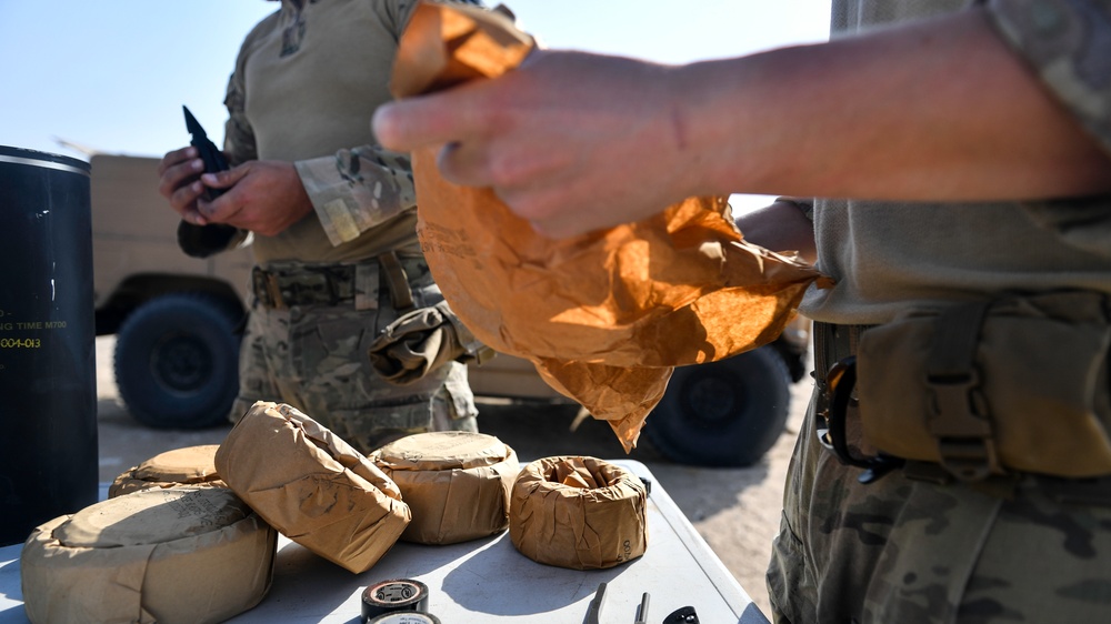 Clearing the path, making a bang