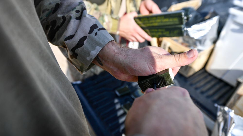 Clearing the path, making a bang