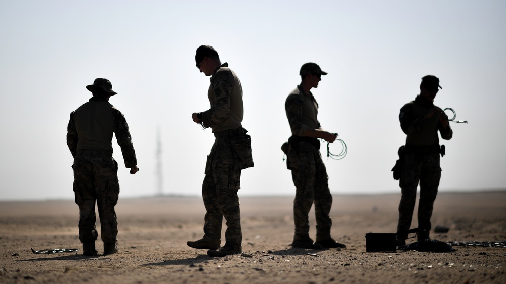 Clearing the path, making a bang