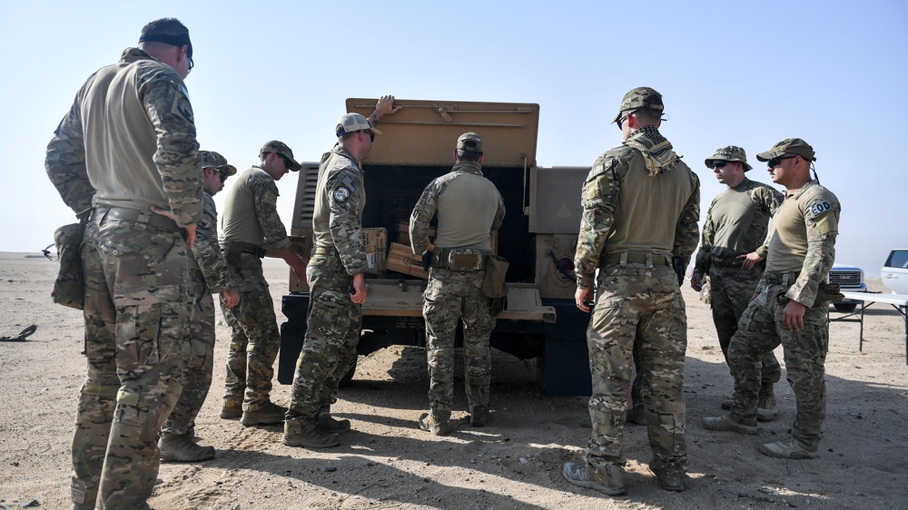 Clearing the path, making a bang