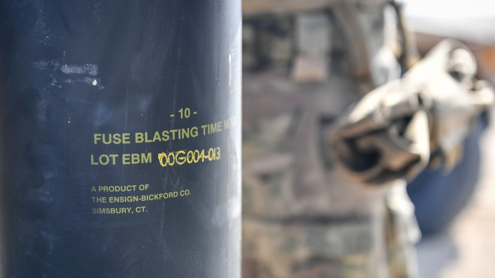 Clearing the path, making a bang