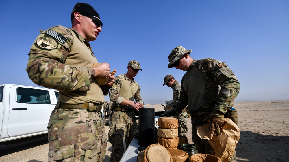 Clearing the path, making a bang