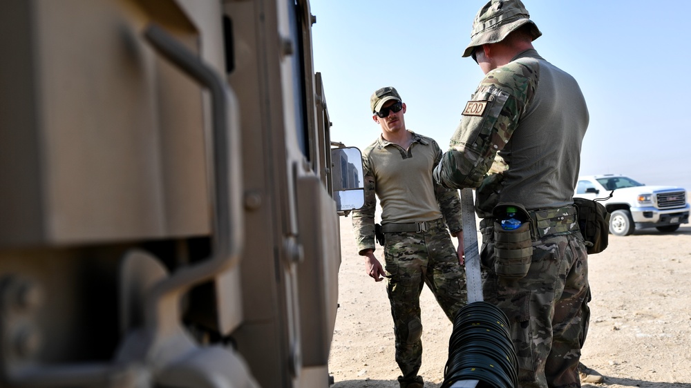 Clearing the path, making a bang