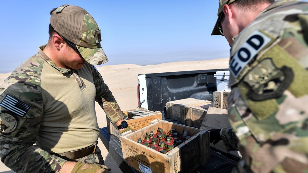 Clearing the path, making a bang