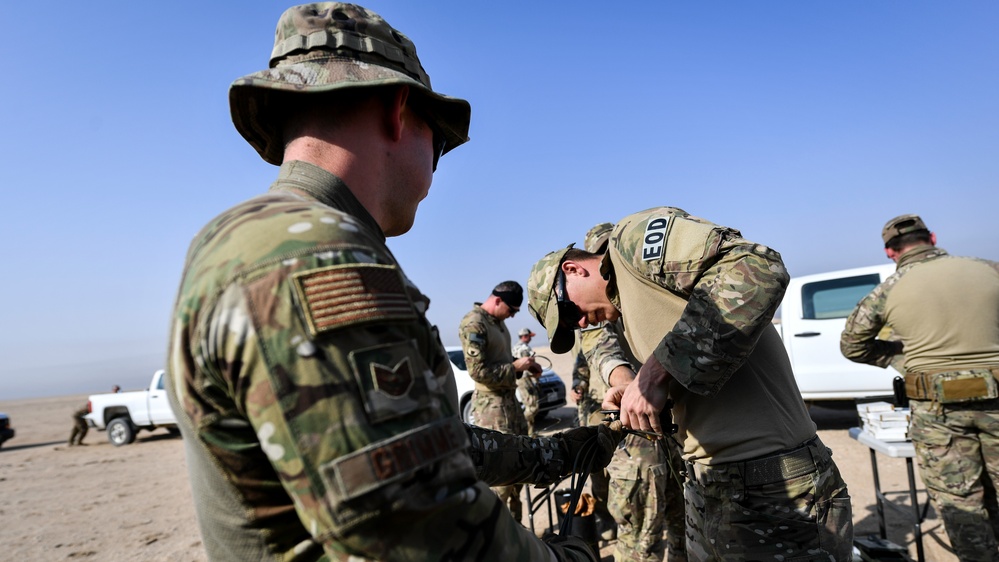 Clearing the path, making a bang