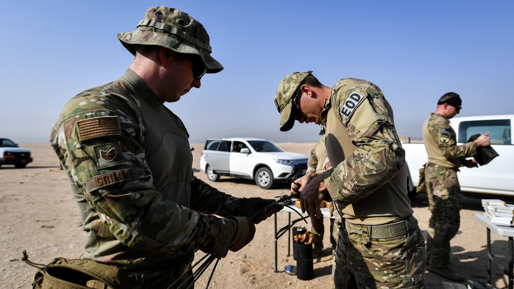 Clearing the path, making a bang