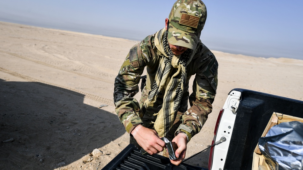 Clearing the path, making a bang