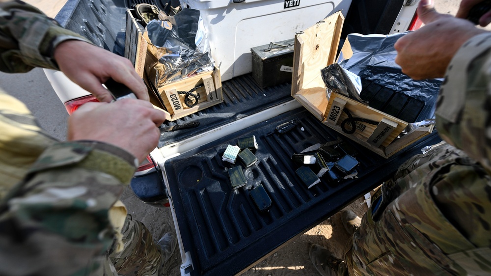 Clearing the path, making a bang