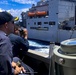 USS Gabrielle Giffords Executes UNREP With USNS Amelia Earheart