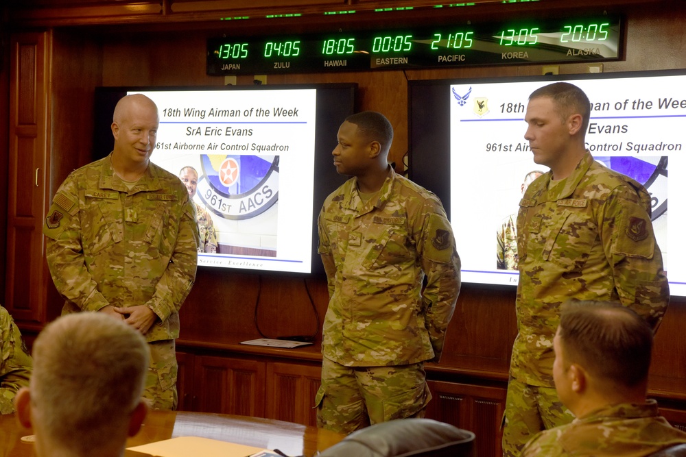Airman of the Week - SrA Evans