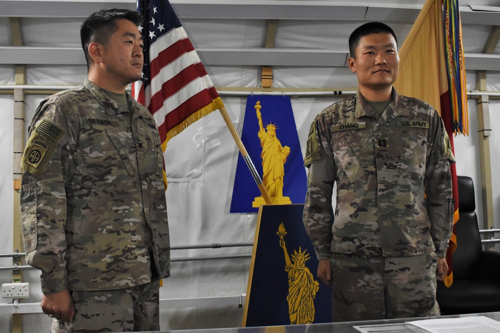 Liberty Warrior promotion to Major