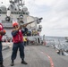 USS Milius (DDG 69) Conducts a Replenishment-at-Sea with USNS Pecos (T-AO 197)