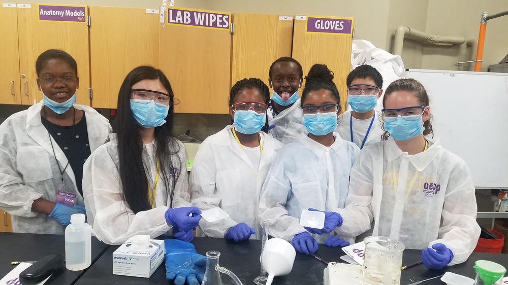 GEMS Students in the Laboratory