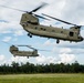 CH-47's Return to Base