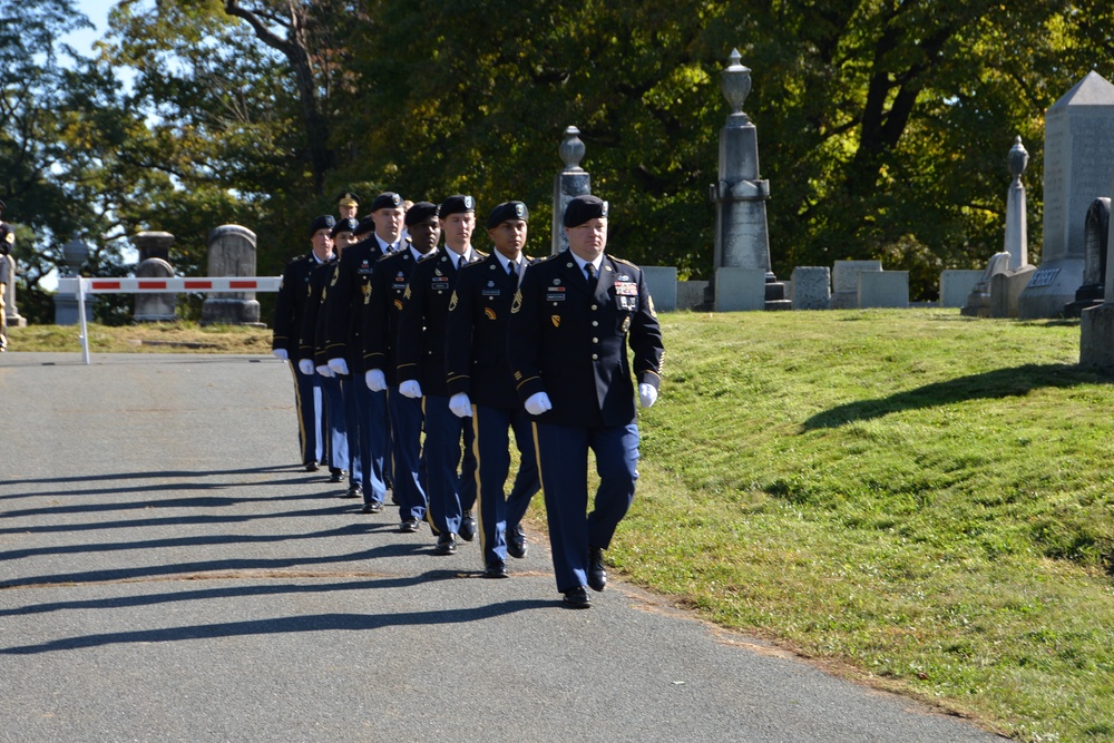 New York National Guard honors President Chester Arthur