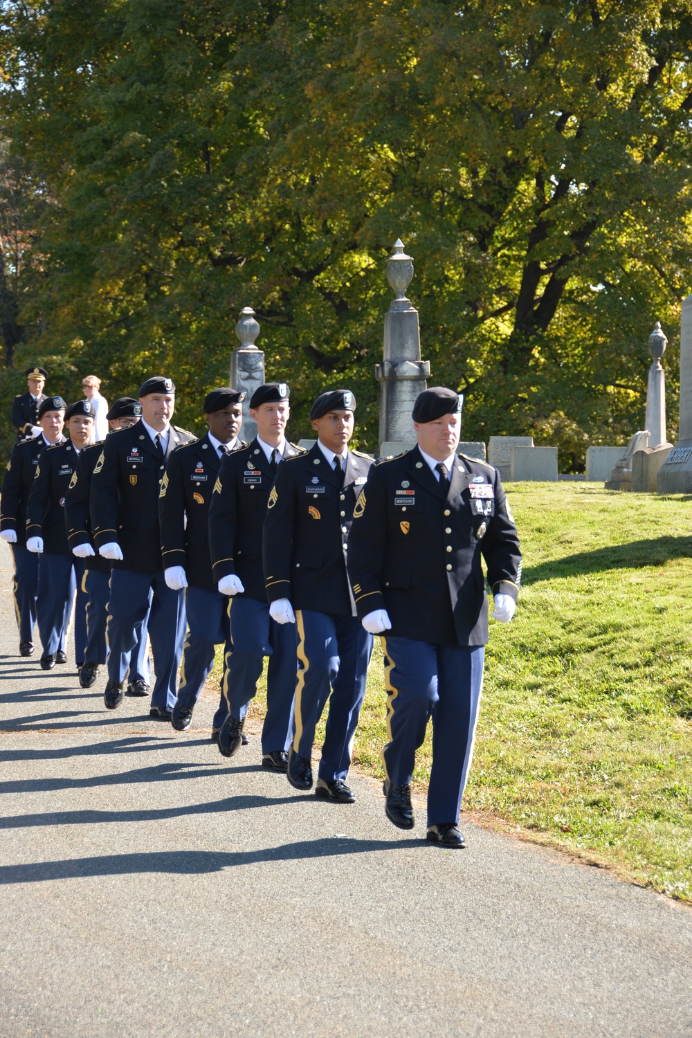 New York National Guard honors President Chester Arthur