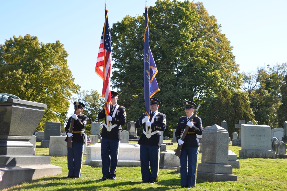 New York National Guard honors President Chester Arthur