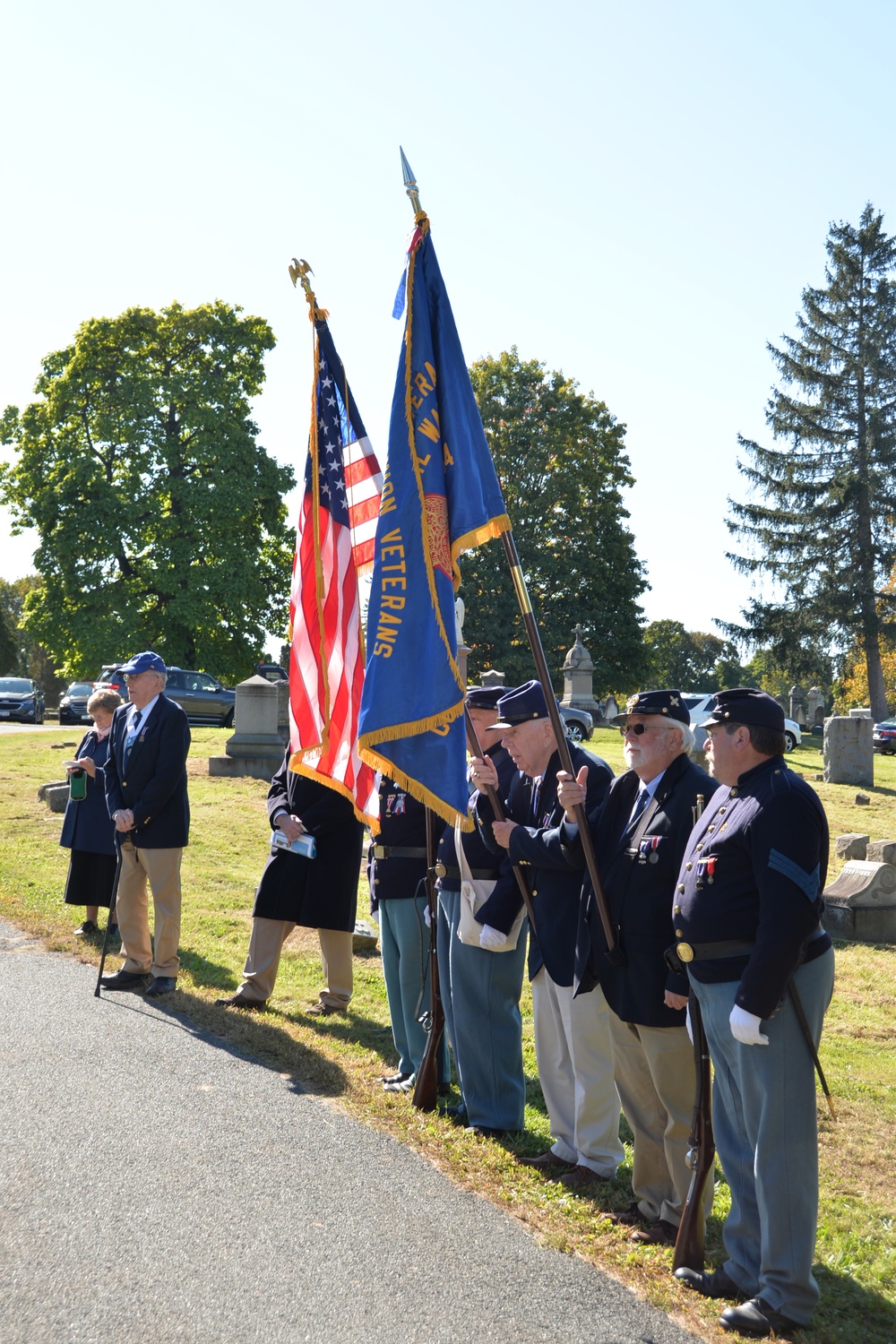 New York National Guard honors President Chester Arthur