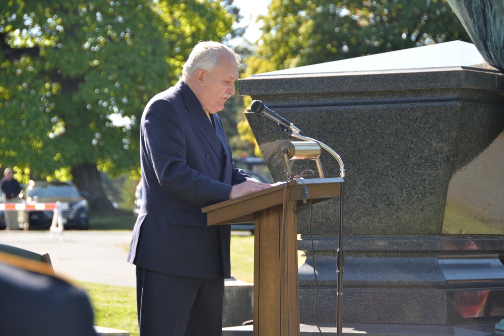 New York National Guard honors President Chester Arthur